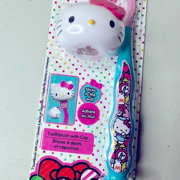 Hello Kitty Toothbrush with Cap - Picture 2 of 4